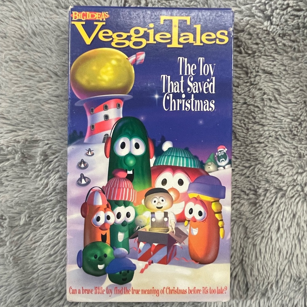 Veggie Tales The Toy That Saved Christmas VHS